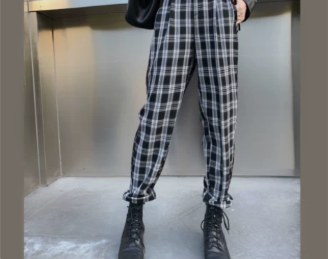 格子裤丨带娃遛弯高调又轻松！附赠腰带！ 感...