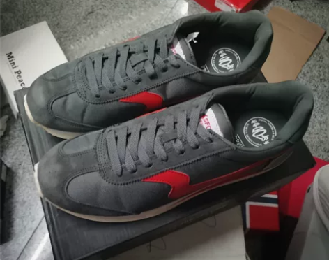 外贸高端男士41码，44码复古运动鞋，运动...