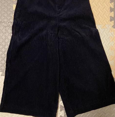 优衣库灯芯绒阔腿裤 只穿过一次 160/6...