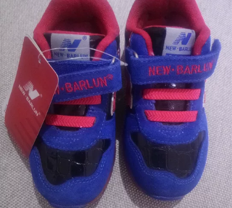 品牌:新百伦正品。男宝二棉冬季运动鞋，内长...