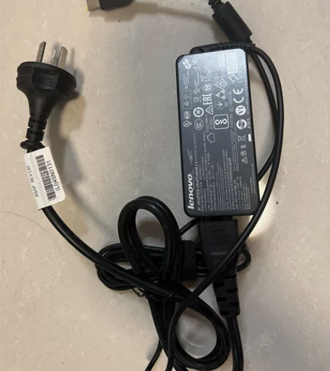 联想笔记本电脑电源线，9.9新，一直闲置。...
