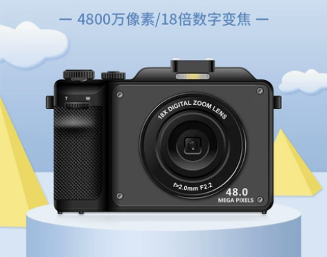 影力X9全新数码4k高清单反入门女生数码相...