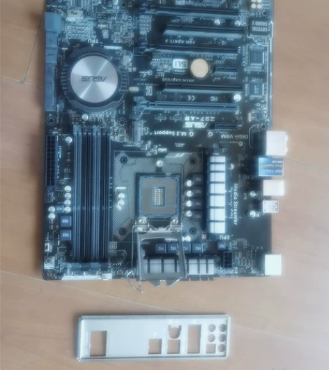 华硕z97-ar大主板带挡板 拆机主板 感...