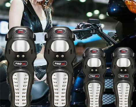 四季款摩托车护膝护肘冬男防风保暖赛机车护具...