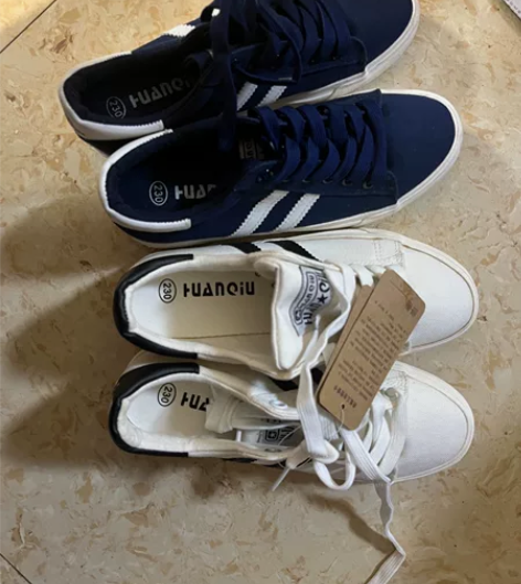 2双36码全新帆布鞋处理，2双一起打包价2...