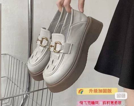 白色玛丽珍鞋 37码的 穿过一次 三件包邮...