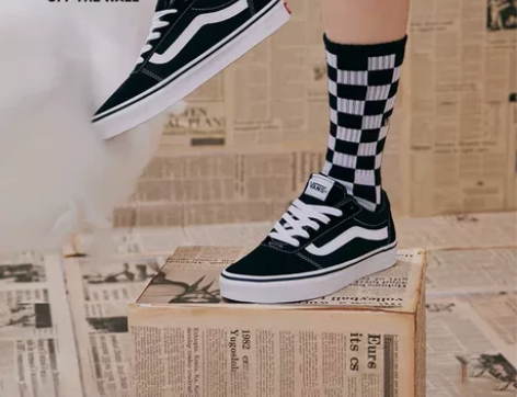 Vans范斯 线上专售Ward黑色个性街头...