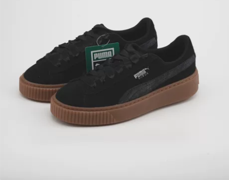 彪马puma秋冬韩版开口笑37 鞋子有些旧...