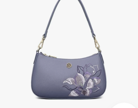 物斜挎小包女2022新款大气中年妈妈单肩包...