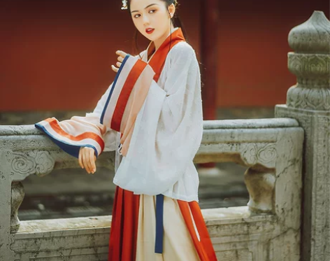 ?山茱萸 花朝记原创设计 汉服女装襦裙 晋...