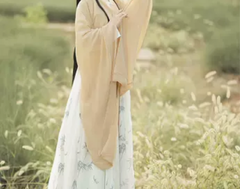原创墨竹汉服女新款魏晋风古装日常长袖广袖流...