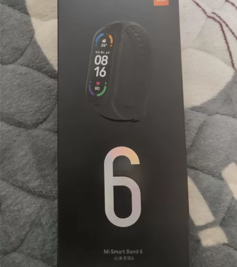 小米手环6 仅拆封未使用，运动会得的奖励，...