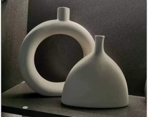 【商场撤柜】全新包邮ins风陶瓷花瓶摆件客...