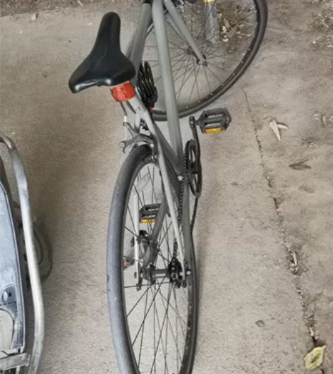 迪卡侬自行车城市通勤平把公路禧玛诺男女OV...
