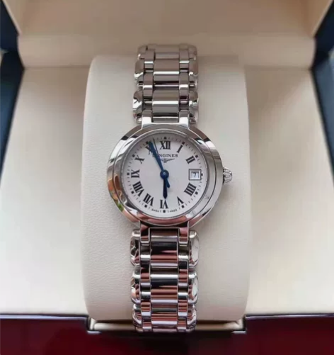 闲置正品二手9成新 女款浪琴心月系列全自动...