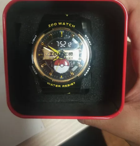 全新正港zgo宝可梦皮卡丘联名手表，买来不...