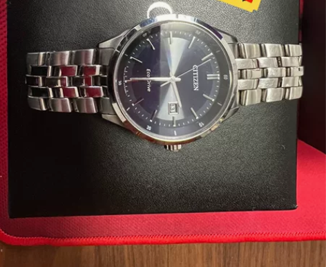 西铁城光动能手表 手表买来没怎么带，表带有...