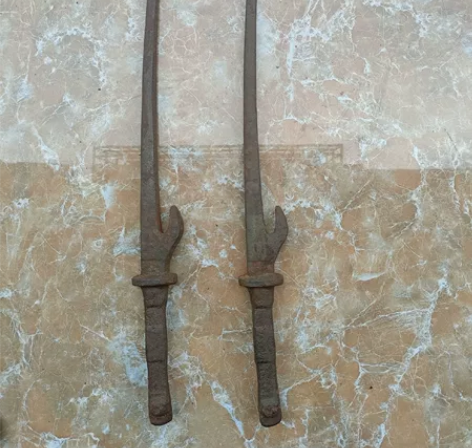 日本回流，南部铁器，玉钢铸造，非断条，十手...