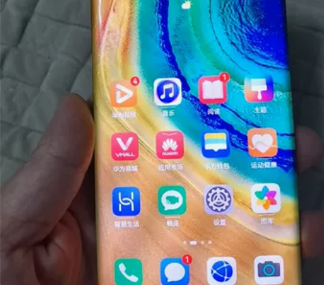 华为mate30pro 5G手机 绿色，5...