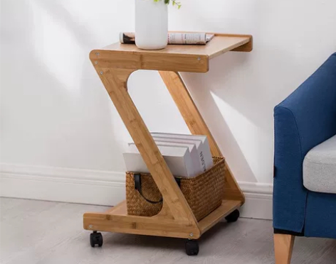 边几可移动飘窗小窄茶几带轮侧边边柜角几桌子...