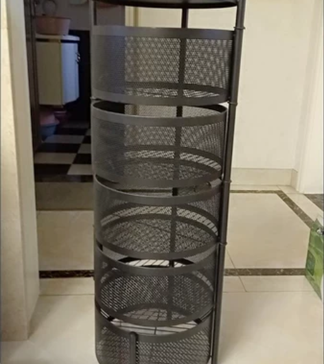 碳钢！五层置物架仅售110元，家用厨房置物...