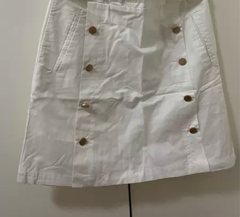 全新品牌全棉双排扣春夏半身裙包臀裙a字裙短...