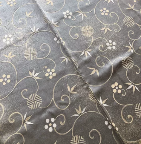kiya喜屋灰色卷草古典小纹和服 材质：正...