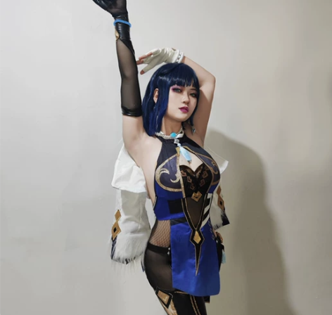 次元依  原神夜兰cos 夜阑 衣服XL码...