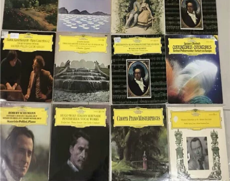 6张260包邮 古典黑胶唱片lp 大黄标 ...