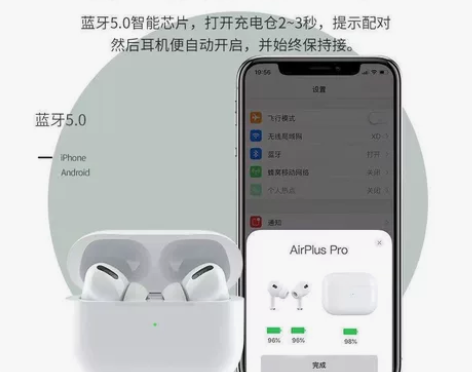 【华强北新款】新款无线蓝牙耳机华强北三代全...
