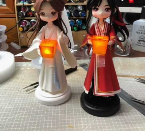 天官赐福谢怜花城超轻粘土手办周边 超轻黏土...