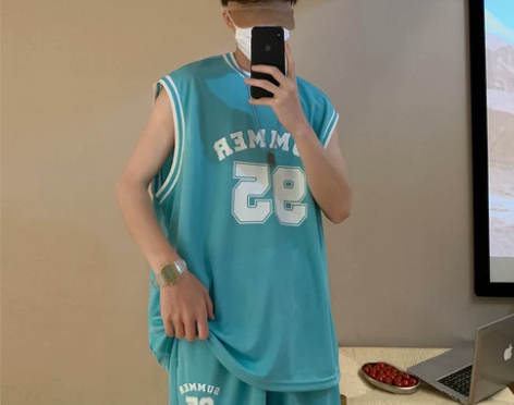 【狂暑季价】篮球服运动套装男士夏季新款宽松...