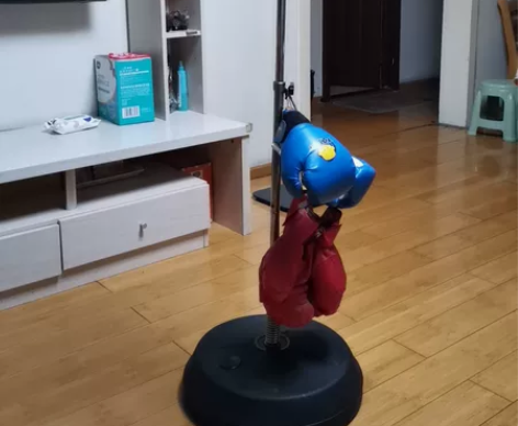 拳击速度球，九成新，闲置，为小孩准备但一直...