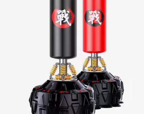 比纳 拳击沙袋 成人不倒翁立式吸盘家用健身...