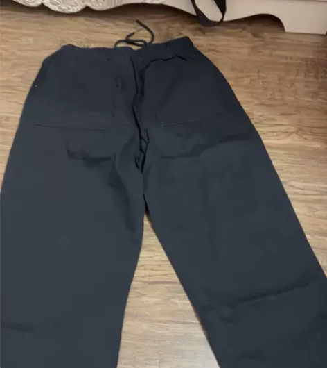 哈哈洋气 工装阔腿裤 90-125 一次没...