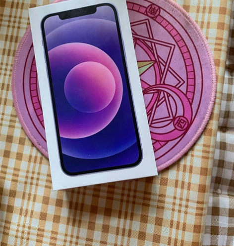 全新iPhone12 128G 紫色手机壳...