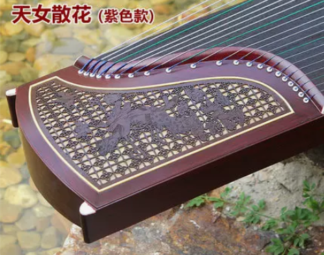 润扬古筝 百凤朝阳专业教学入门挖嵌琴 初学...