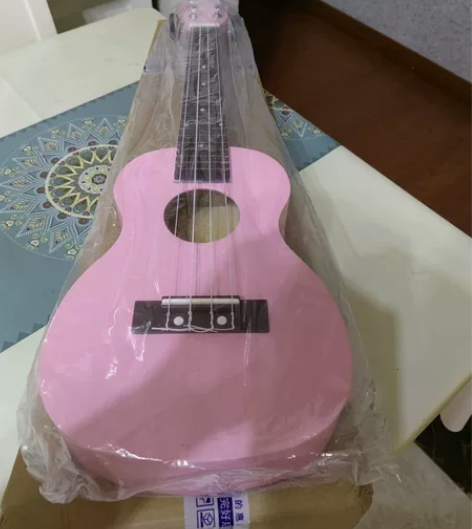 21寸尤克里里，送初学指南 朋友送的，全新...