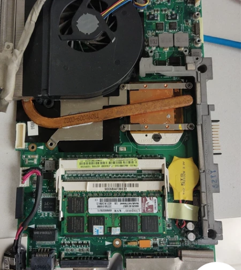 笔记本主板故障板，风扇转点不亮，点不亮，点...