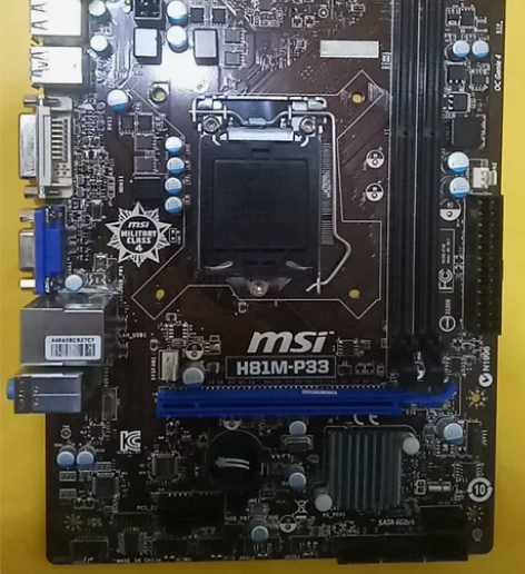 包邮 MSI/微星 H81M-P33 微星...
