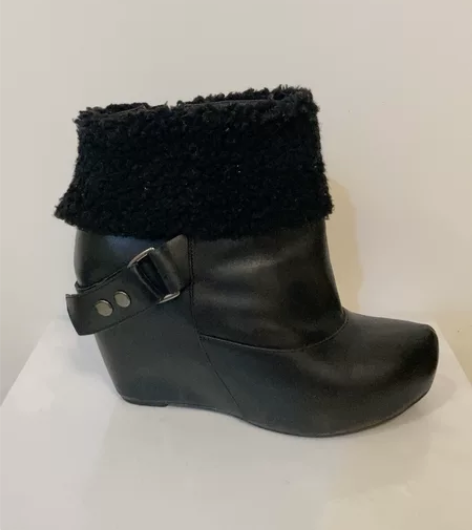 Lisavicky女士纯皮内增高鞋，35半...