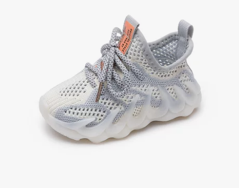 小童透气网鞋春秋款1一2岁女宝宝软底鞋防滑...