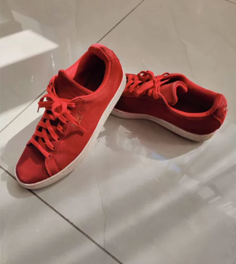 Puma/彪马 puma彪马红色板鞋， 海...