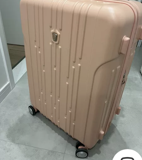 爱华仕轻便拉杆箱行李箱女小登机箱24结实皮...