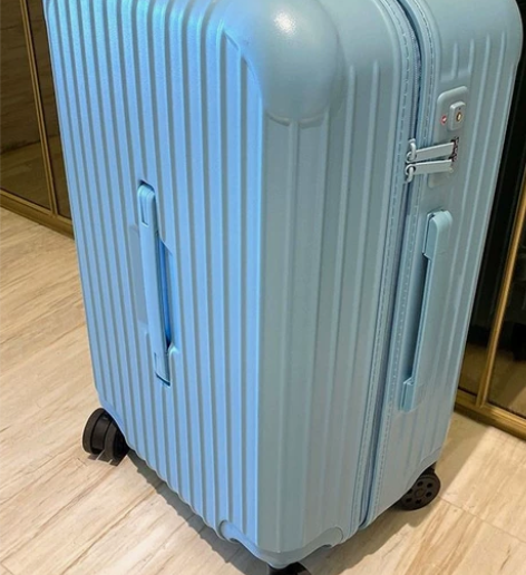 马冬强超大容量学生行李箱女拉链拉杆箱密码网...