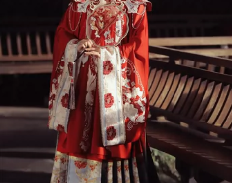 汉服静还决 韶华 婚服半定制款汉服女明制原...