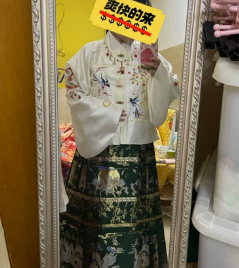 劲合原创汉服 女鹊桥仙 明制补服 S码的 ...