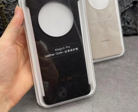 荣耀magic4/magic4pro皮革手...
