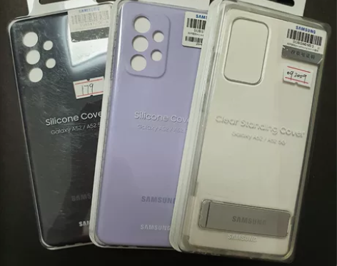 三星a52硅胶保护壳/立式透明保护壳 硅胶...