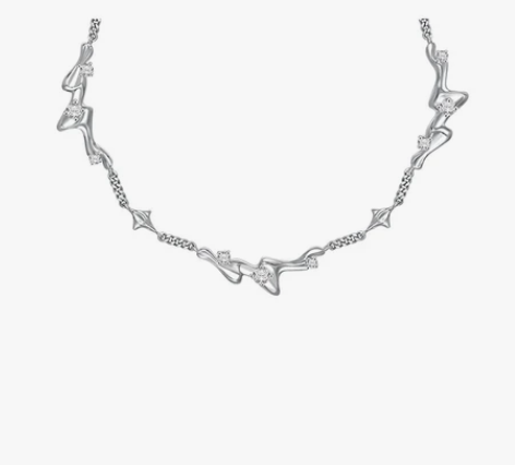 abyb charming项链女气质颈链时...